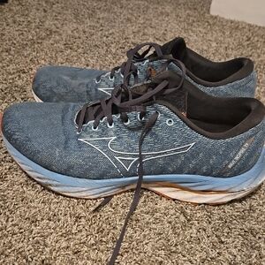 Mizuno Wave Inspire 19 Size 13 Teal And Orange